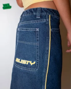Flip Mommy Low Rise Denim Maxi Skirt | Rusty Store