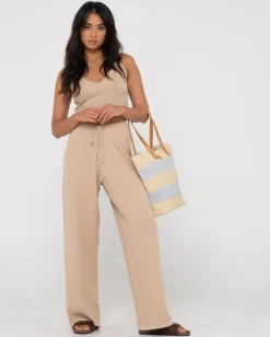 Florence V Neck Knit Cami Crop Top | Rusty Outlet