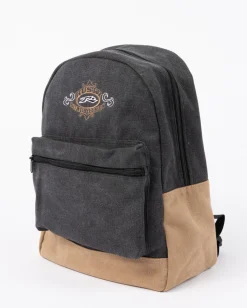 Frenzy Embroidered Cord Backpack | Rusty New