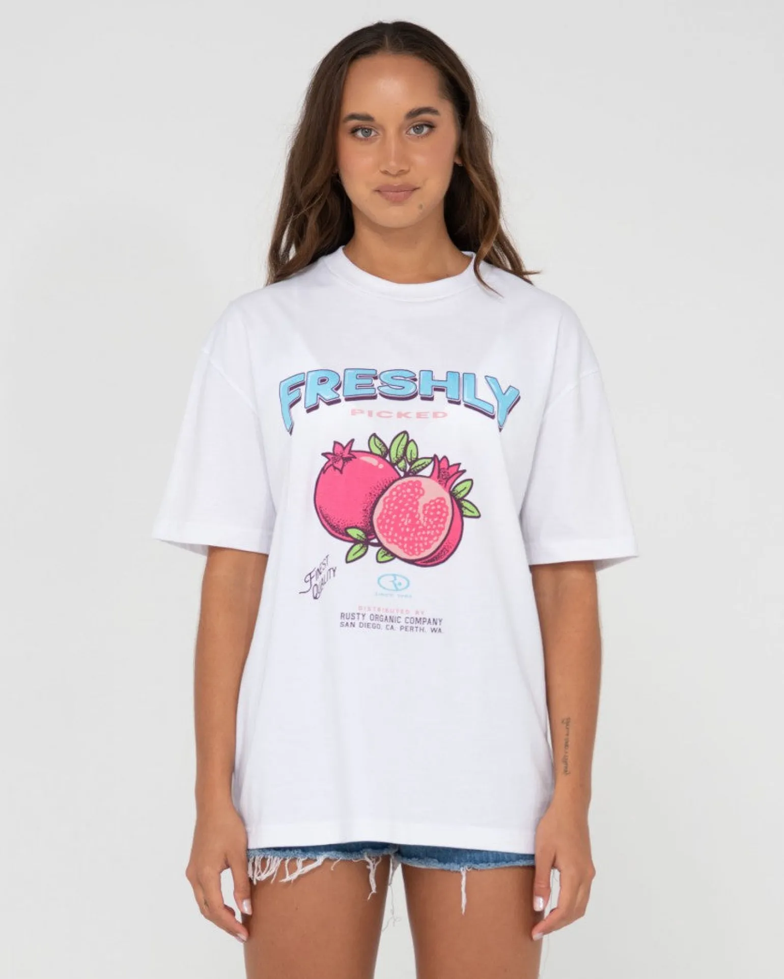 Fruitful Oversize Graphic Tee | Rusty Online