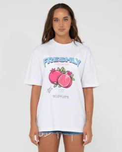 Fruitful Oversize Graphic Tee | Rusty Flash Sale