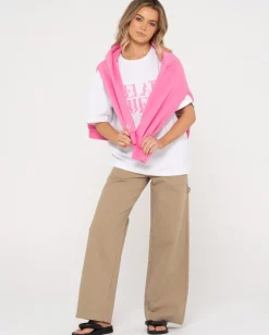 Gelato Queen Organic Cotton Oversize Tee | Rusty Flash Sale