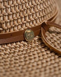 Gisele Panama Style Straw Hat | Rusty Outlet