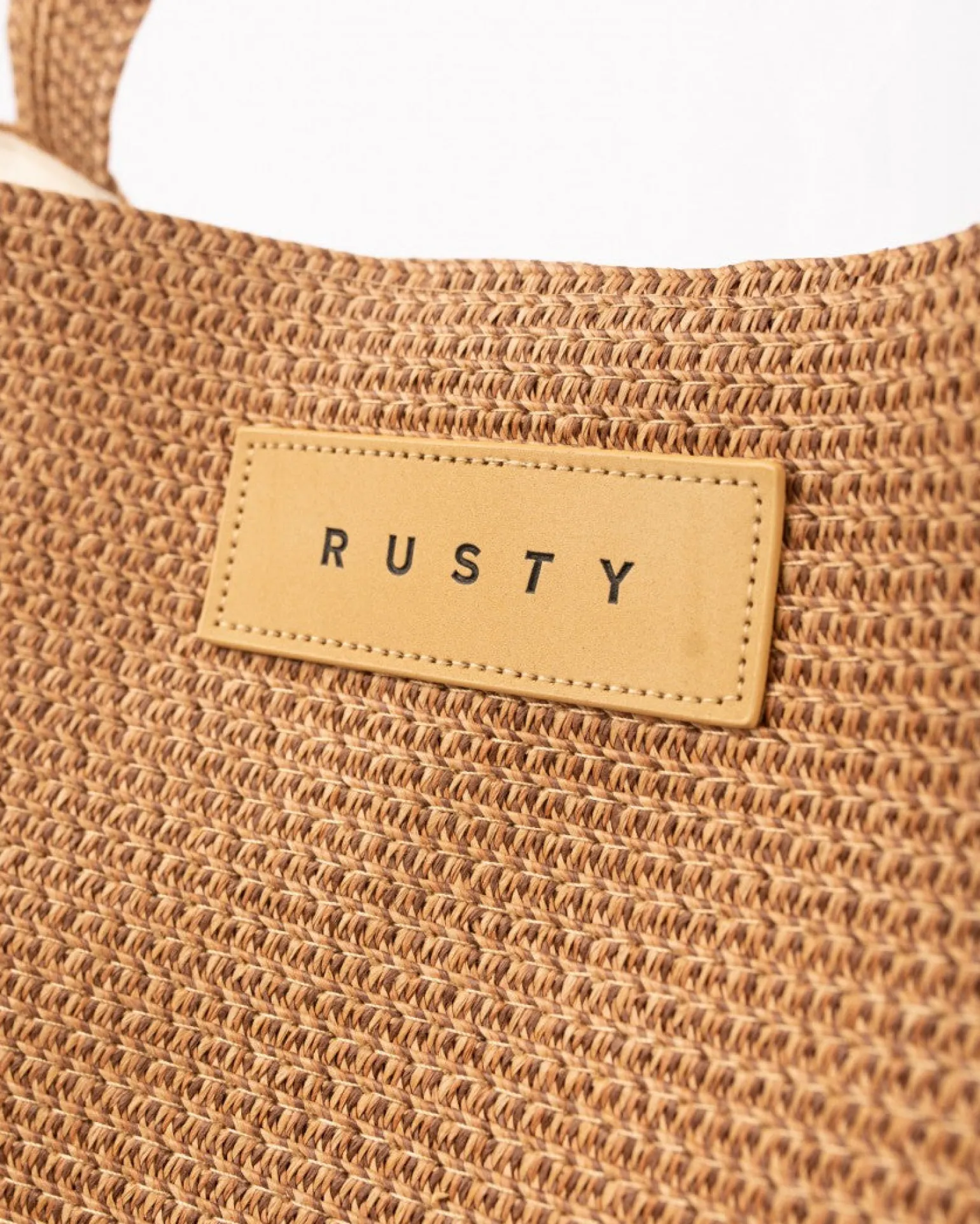 Gisele Straw Beach Bag | Rusty New