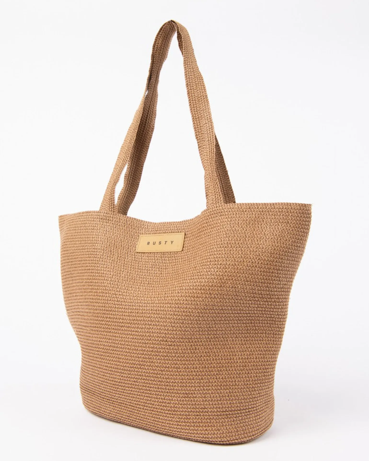 Gisele Straw Beach Bag | Rusty New