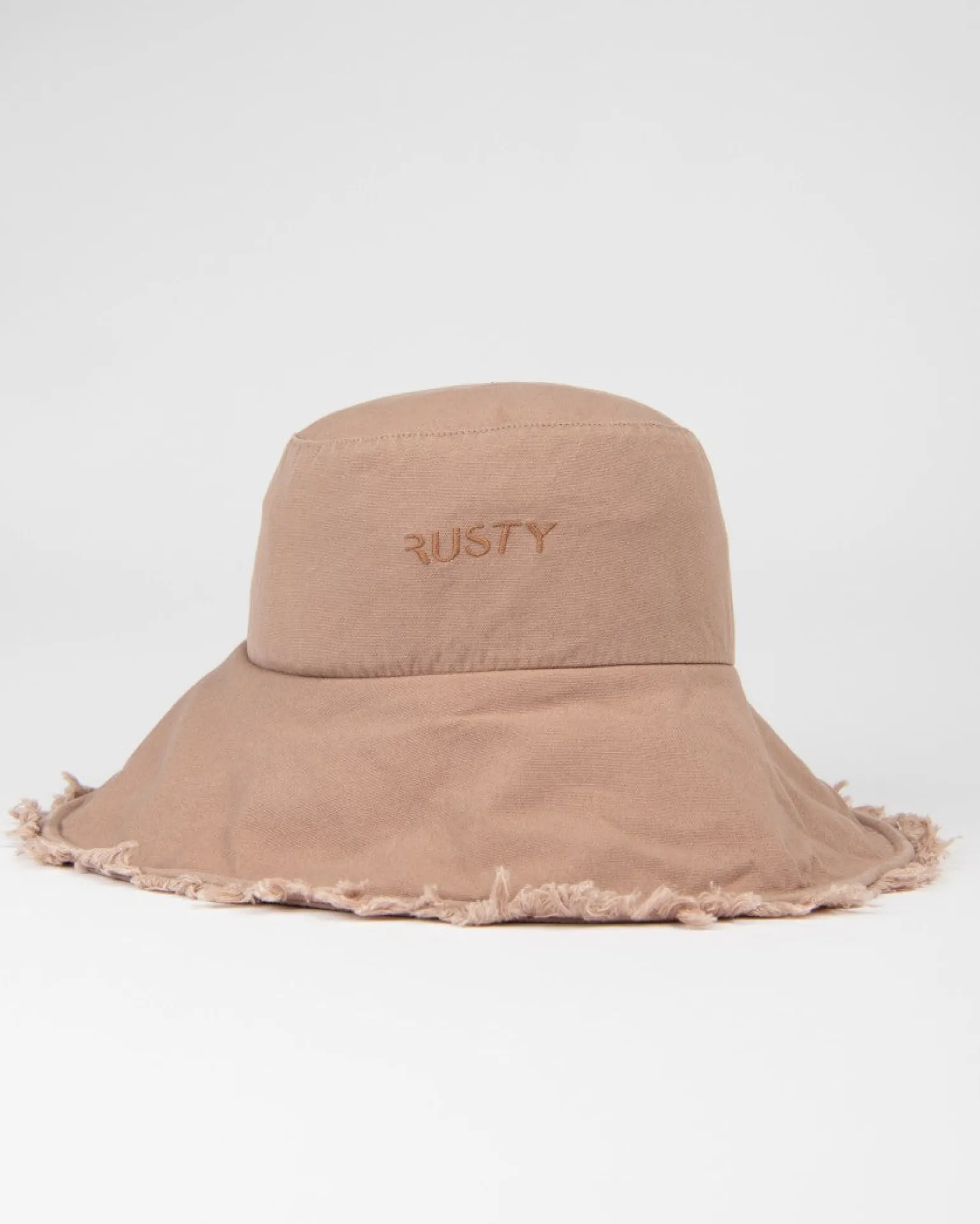 Gleam Organic Wide Brim Bucket Hat | Rusty Outlet