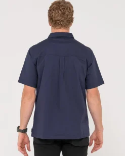 Grindstone Easy Fit Short Sleeve Shirt | Rusty Fashion