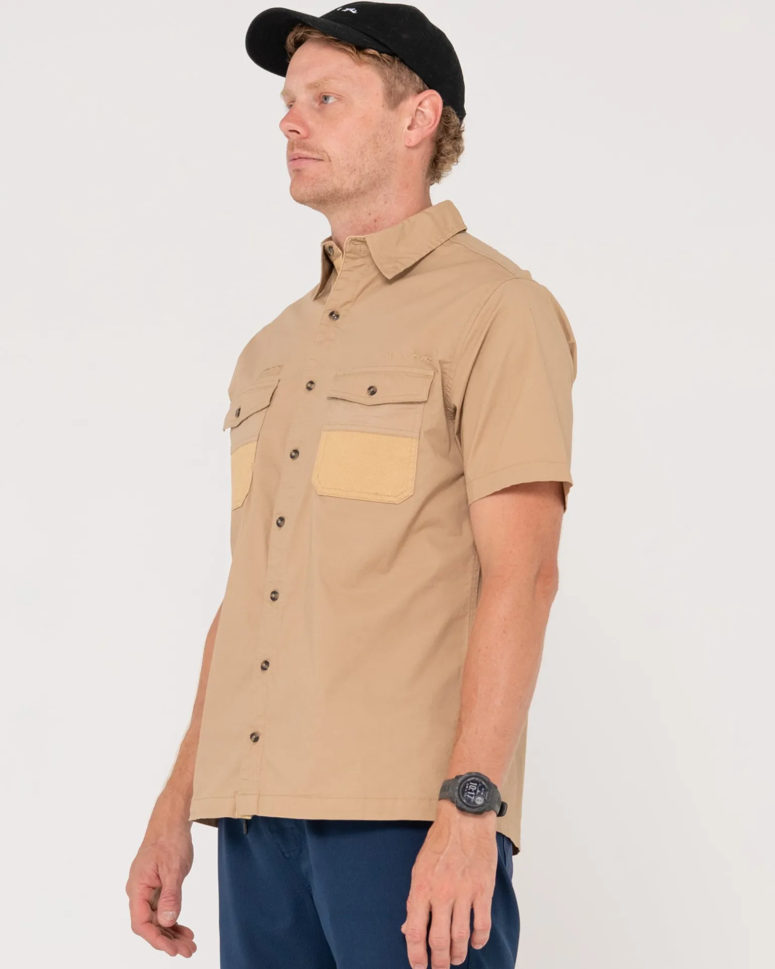 Grindstone Easy Fit Short Sleeve Shirt | Rusty Outlet