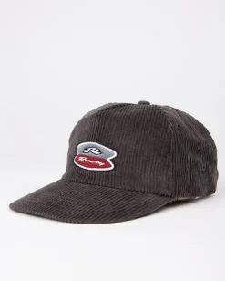Halvsies Cord Snapback Cap | Rusty Online