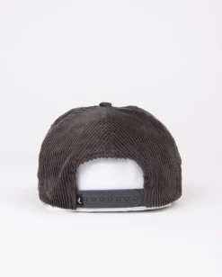 Halvsies Cord Snapback Cap | Rusty Online