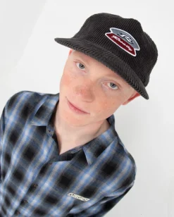 Halvsies Cord Snapback Cap | Rusty Online