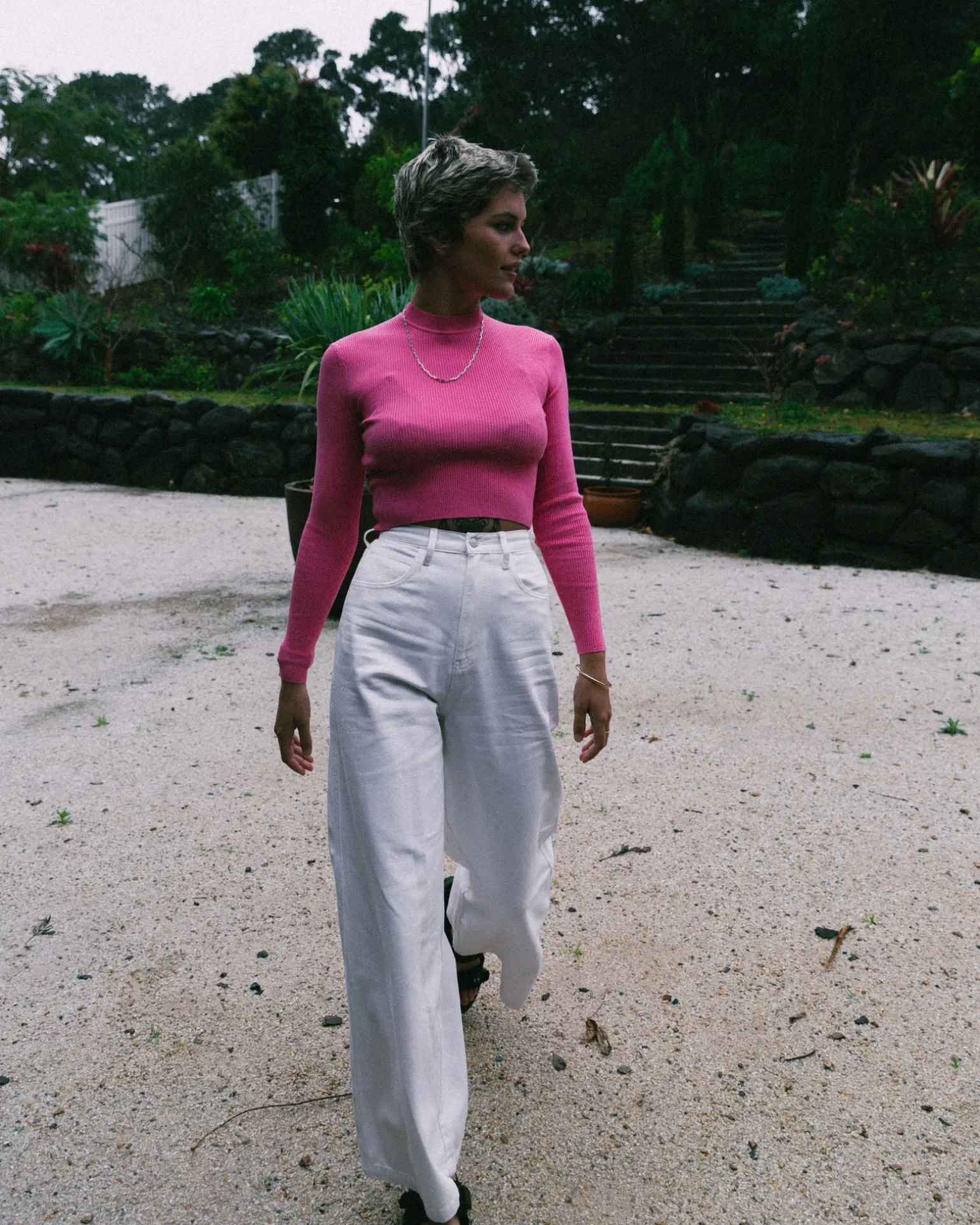 Hansen High Waisted Wide Leg Pant | Rusty Online