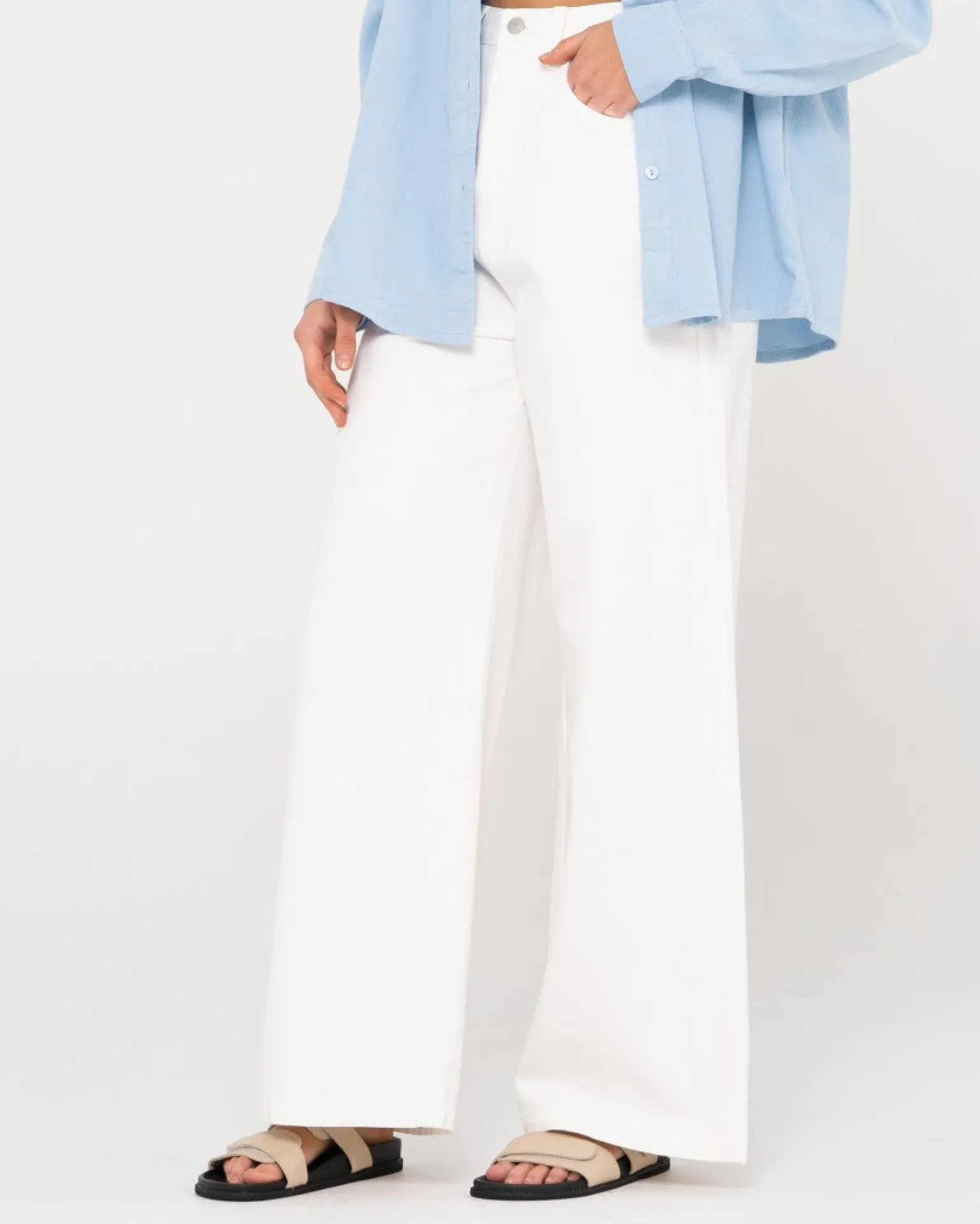 Hansen High Waisted Wide Leg Pant | Rusty Online