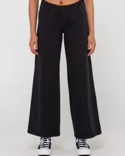 Hansen Low Rise Wide Leg Pant | Rusty New