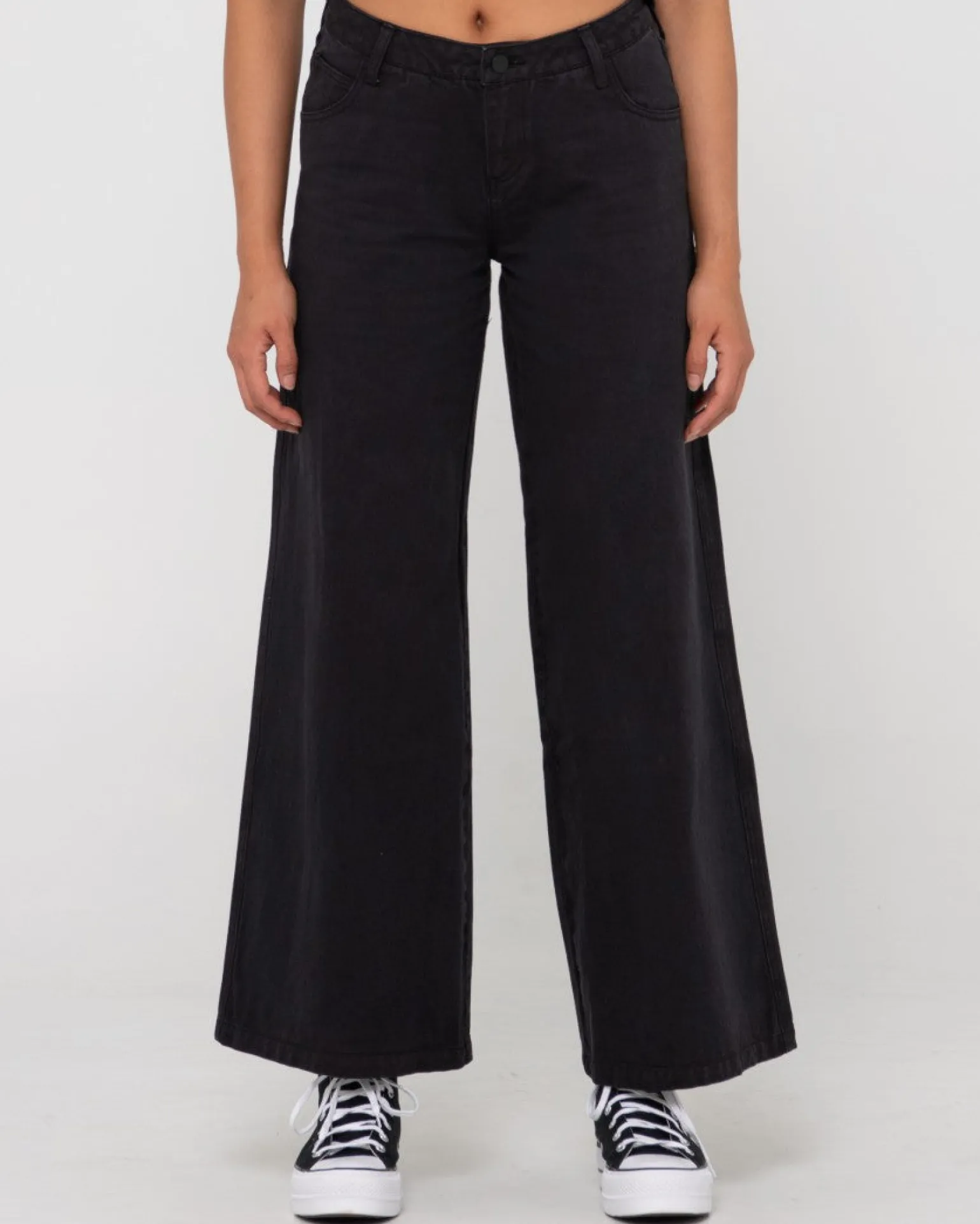 Hansen Low Rise Wide Leg Pant | Rusty New
