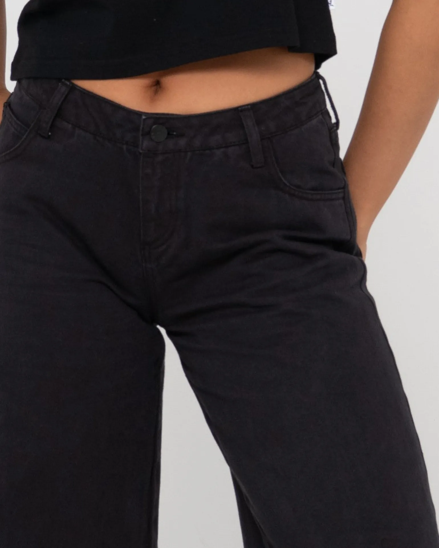 Hansen Low Rise Wide Leg Pant | Rusty New