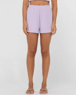 Harlo Elastic High Waisted Lounge Short | Rusty Best Sale