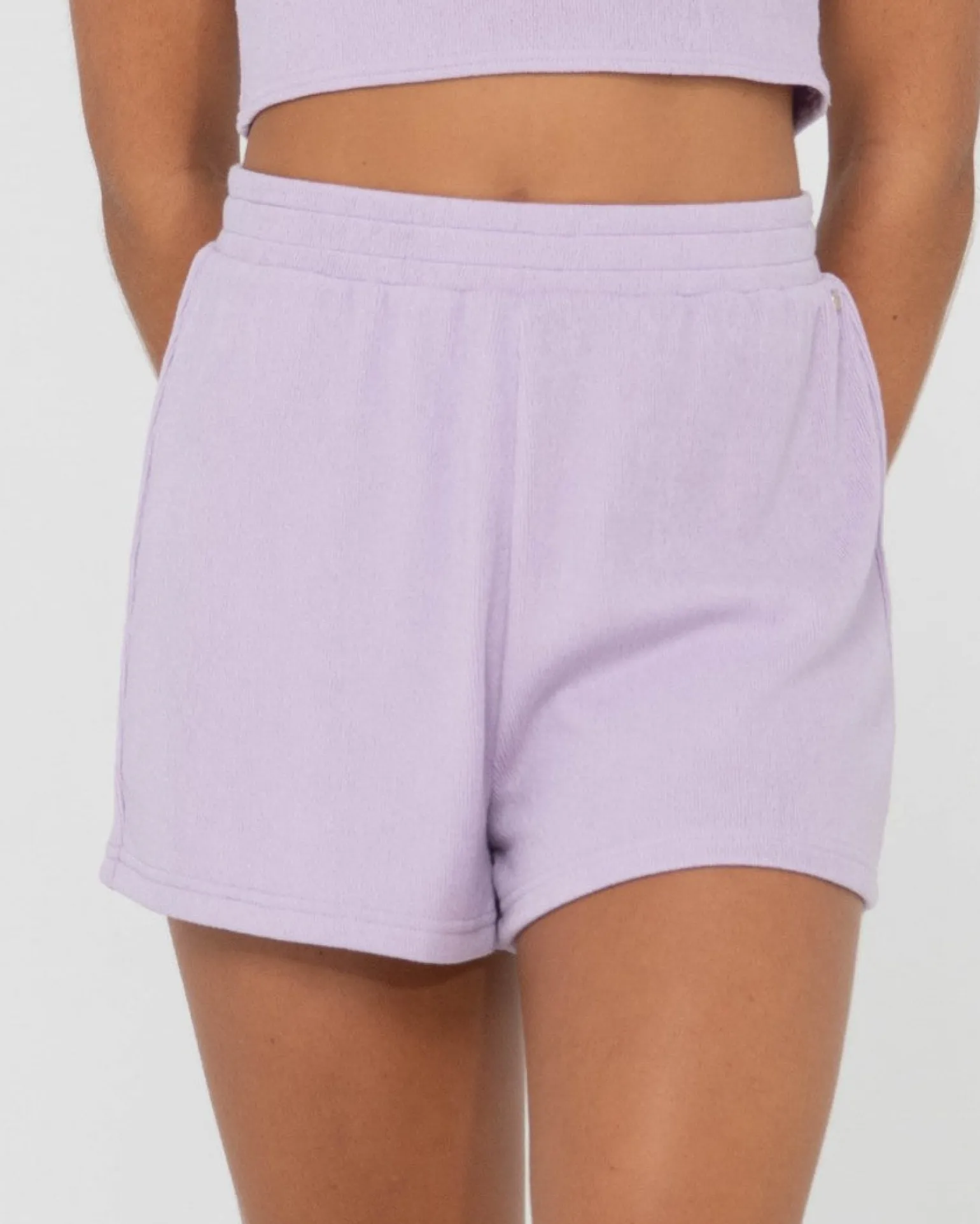 Harlo Elastic High Waisted Lounge Short | Rusty Best Sale