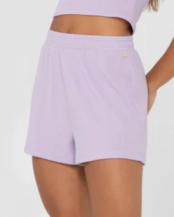 Harlo Elastic High Waisted Lounge Short | Rusty Best Sale