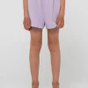 Harlo Elastic Waist Lounge Short Girls | Rusty Cheap