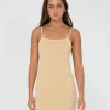 Harri Ribbed Knit Mini Slip Dress | Rusty Best Sale