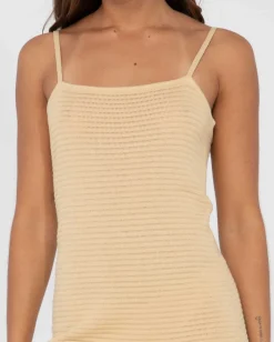Harri Ribbed Knit Mini Slip Dress | Rusty Best Sale