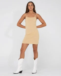 Harri Ribbed Knit Mini Slip Dress | Rusty Best Sale