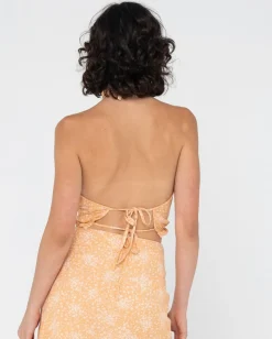 Heading West Halter Crop Top | Rusty Store