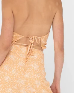 Heading West Halter Crop Top | Rusty Store