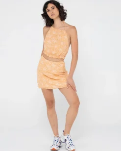 Heading West Mini Skirt | Rusty Flash Sale