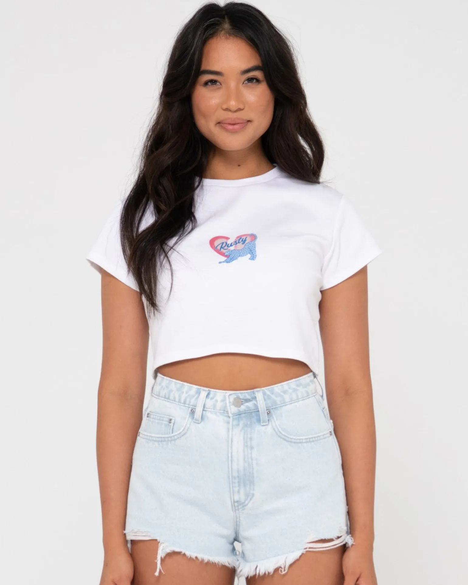 Heartbreaker Graphic Baby Tee | Rusty Fashion