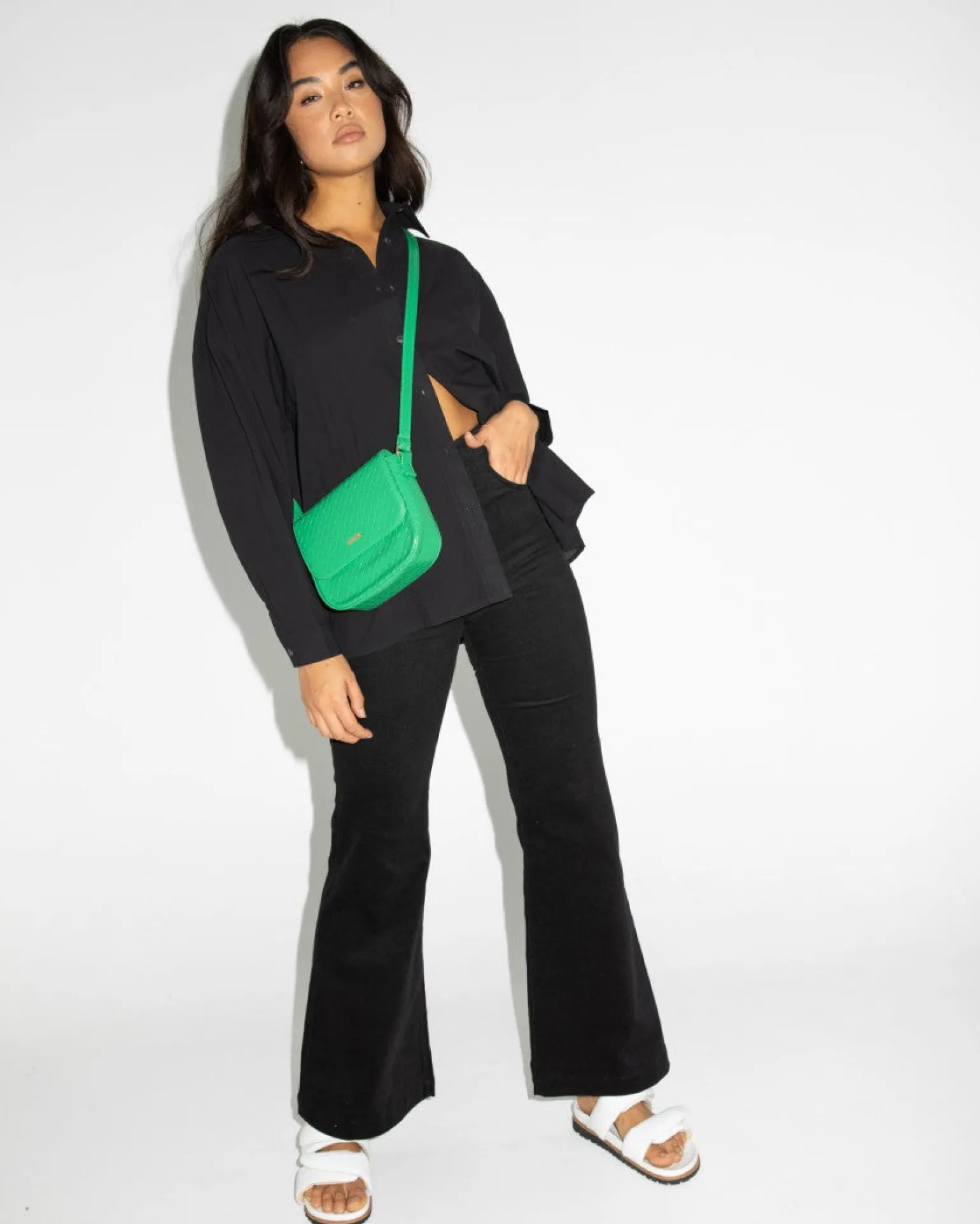Heather Oversized Shirt | Rusty Store