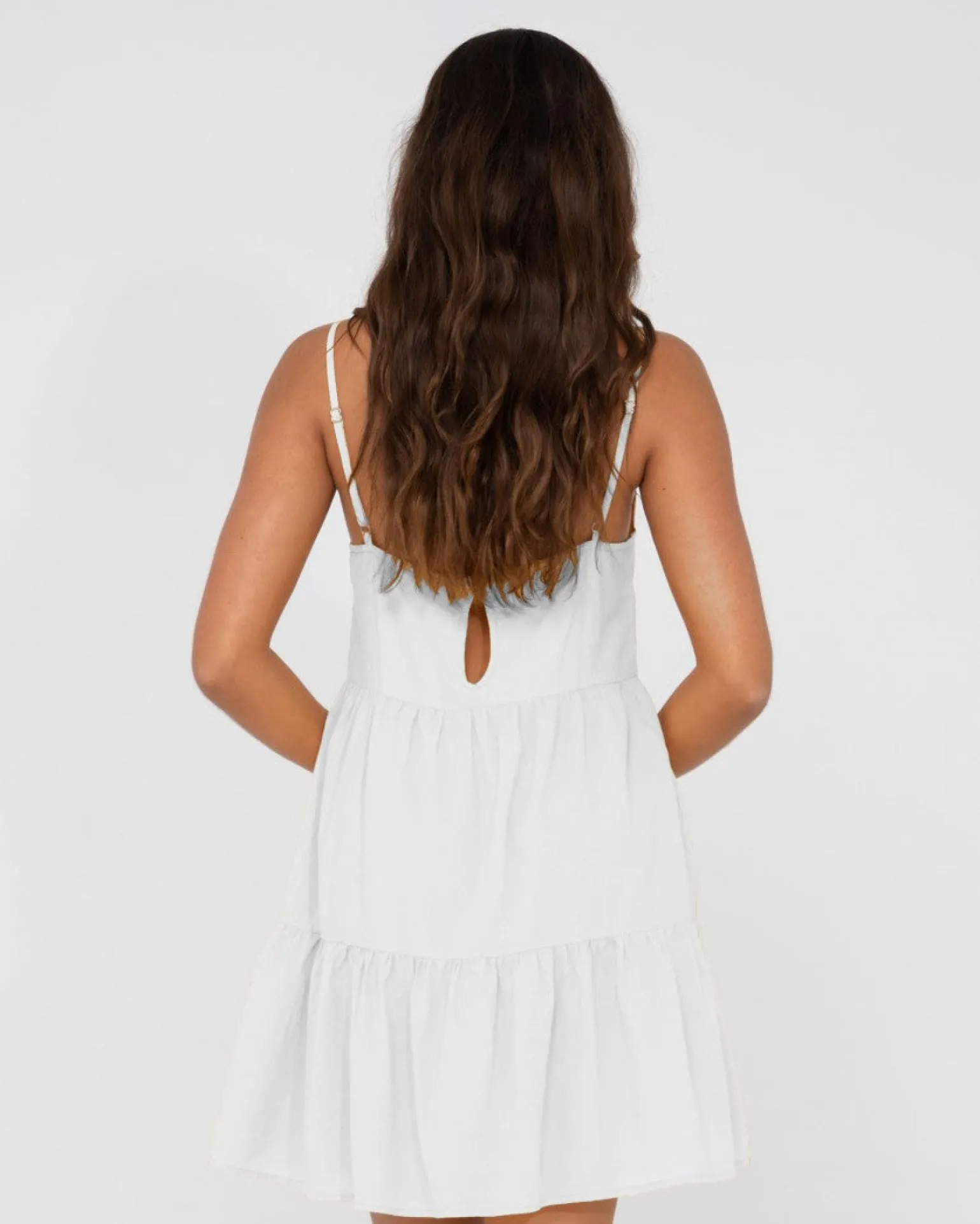 Heather Tiered Slip Dress | Rusty Sale