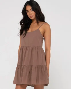 Heather Tiered Slip Dress | Rusty Best