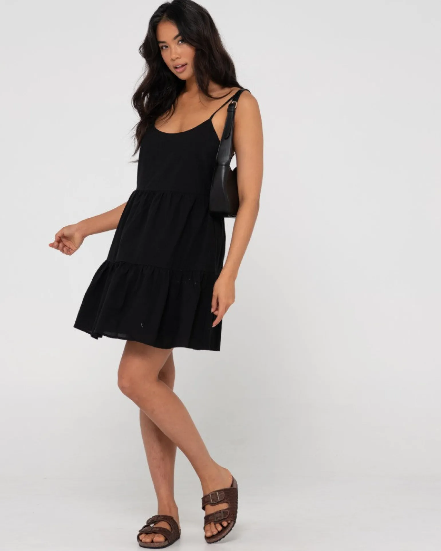 Heather Tiered Slip Dress | Rusty Hot