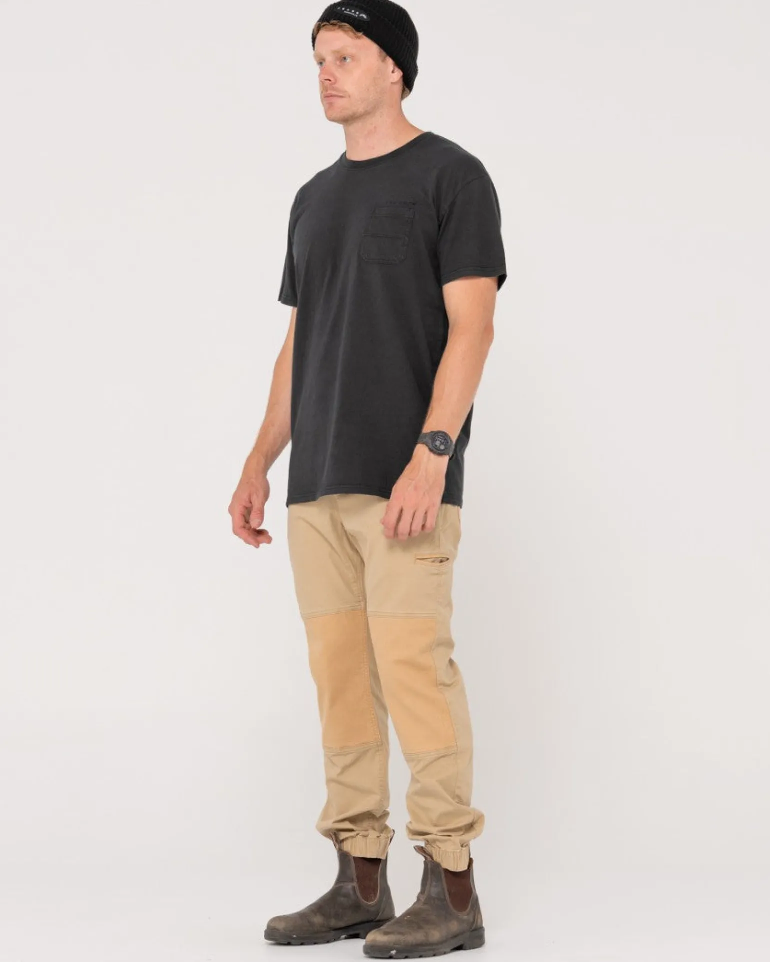 Heavy Lifts Elastic Cuffed Pant | Rusty Cheap