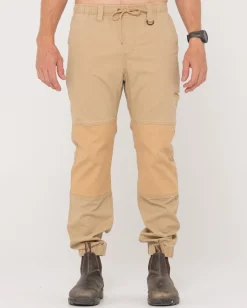 Heavy Lifts Elastic Cuffed Pant | Rusty Cheap