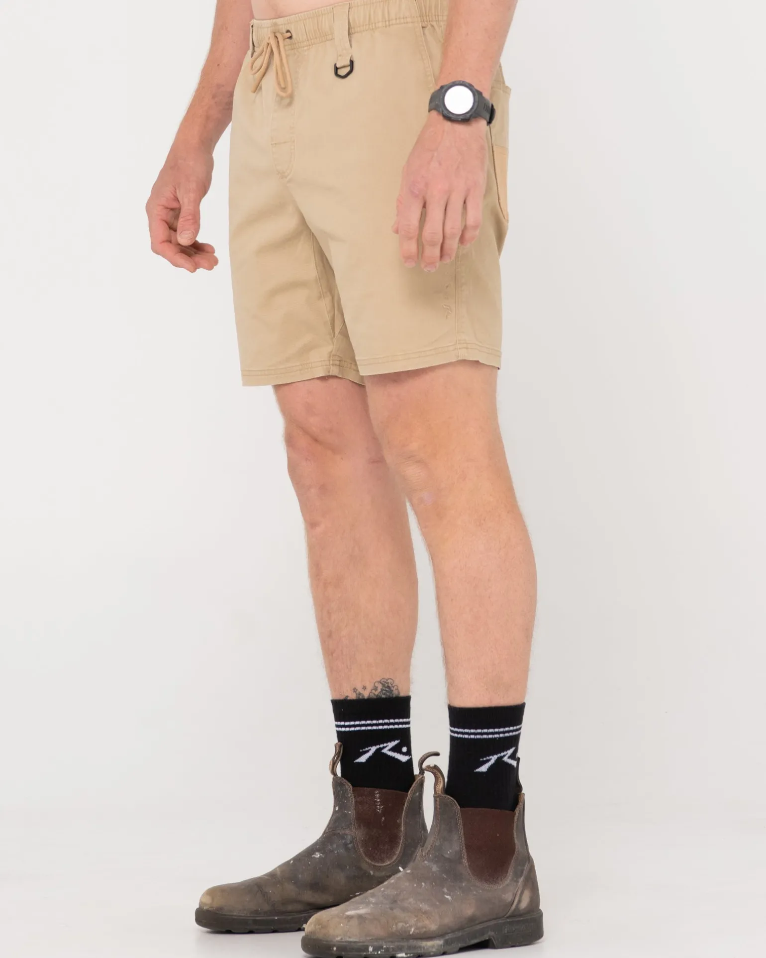 Heavy Lifts Elastic Short | Rusty Clearance