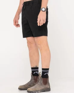 Heavy Lifts Elastic Short | Rusty Cheap