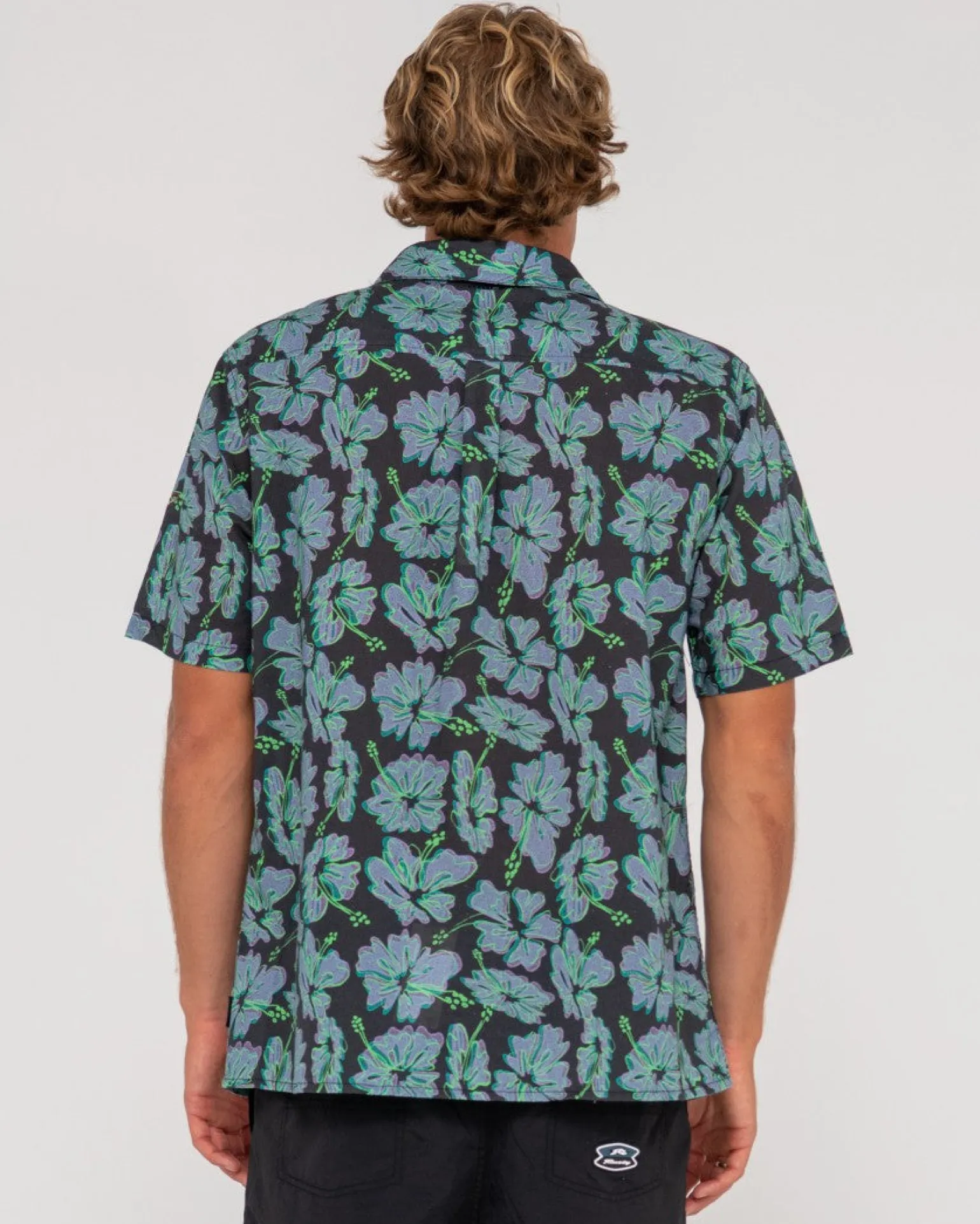 Hi Viscus Ramie Relaxed Fit Short Sleeve Shirt | Rusty Fashion