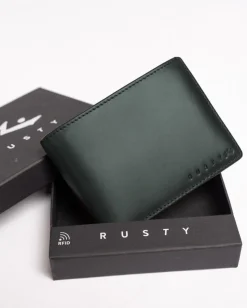 High River 2 Leather Wallet | Rusty Sale