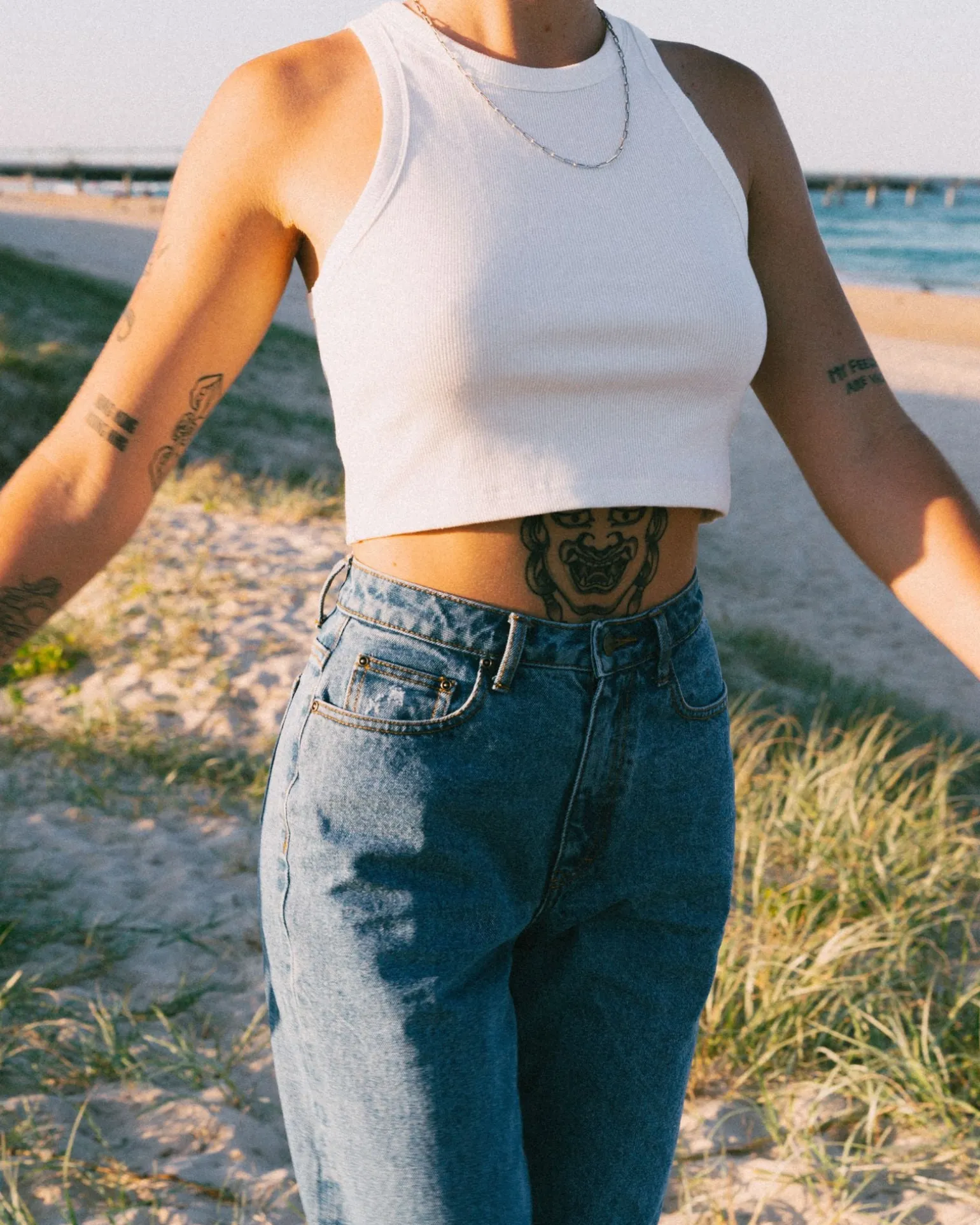 High Waisted Baggy Jean | Rusty New