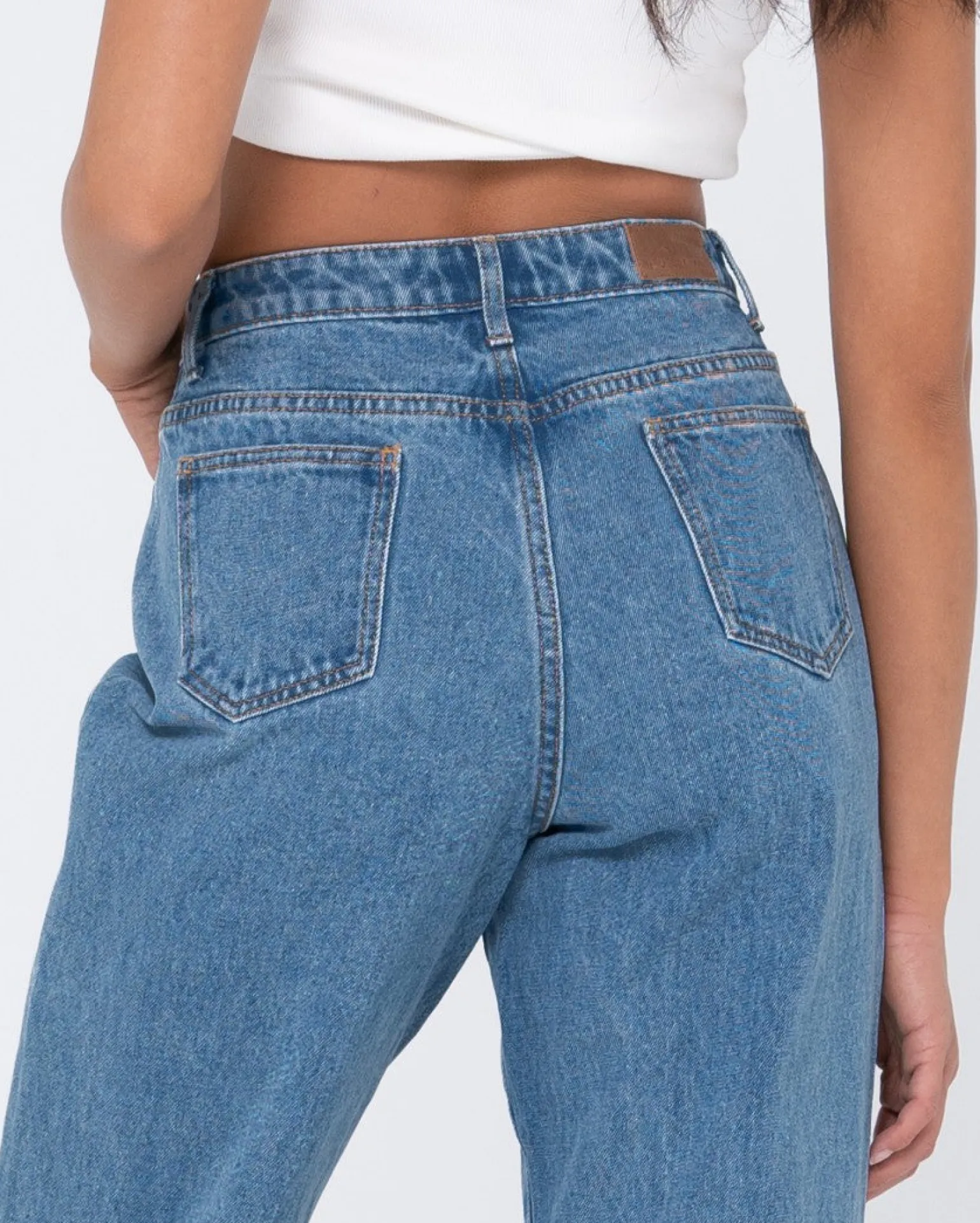 High Waisted Baggy Jean | Rusty Best Sale