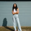 High Waisted Straight Jean | Rusty New