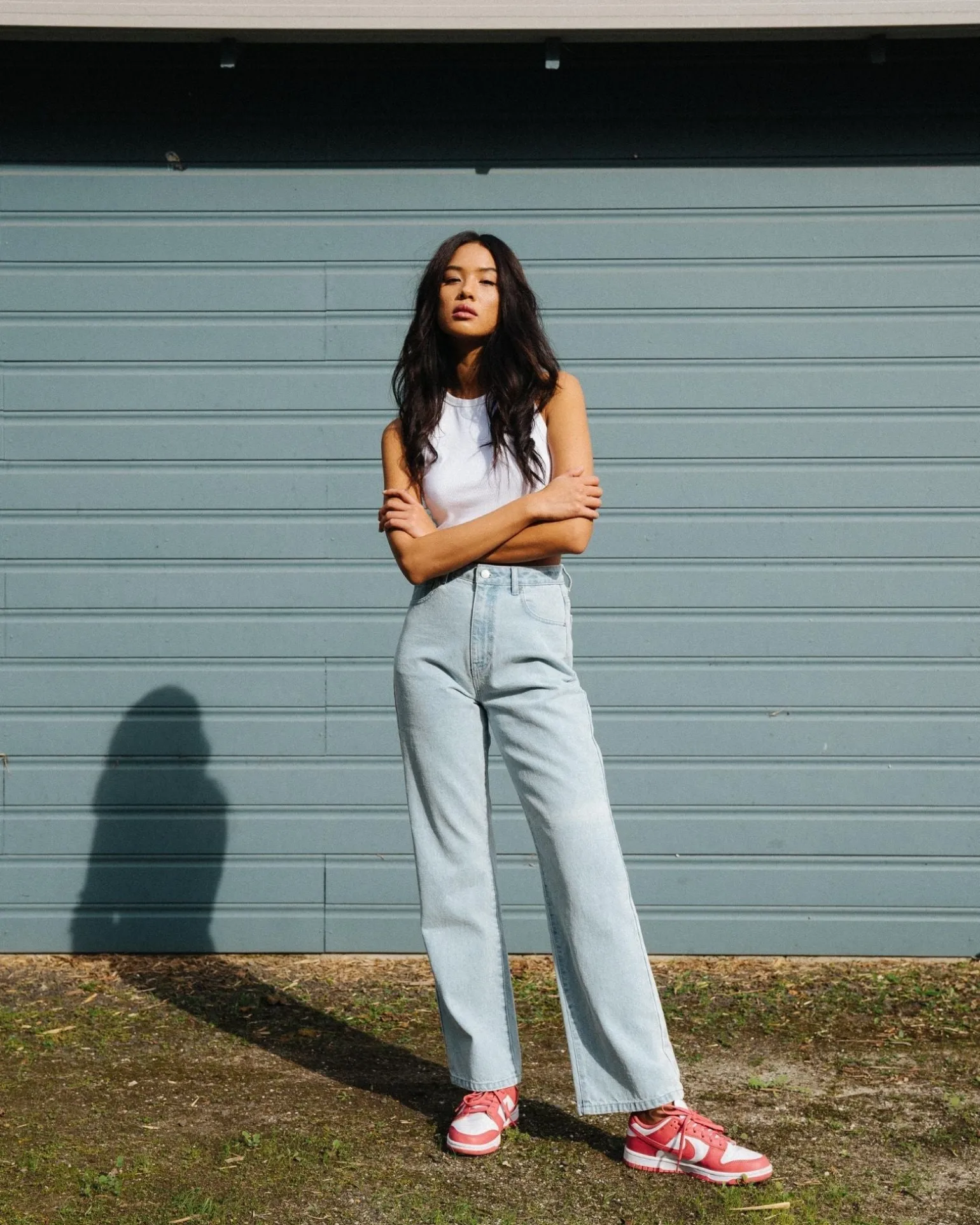 High Waisted Straight Jean | Rusty Discount