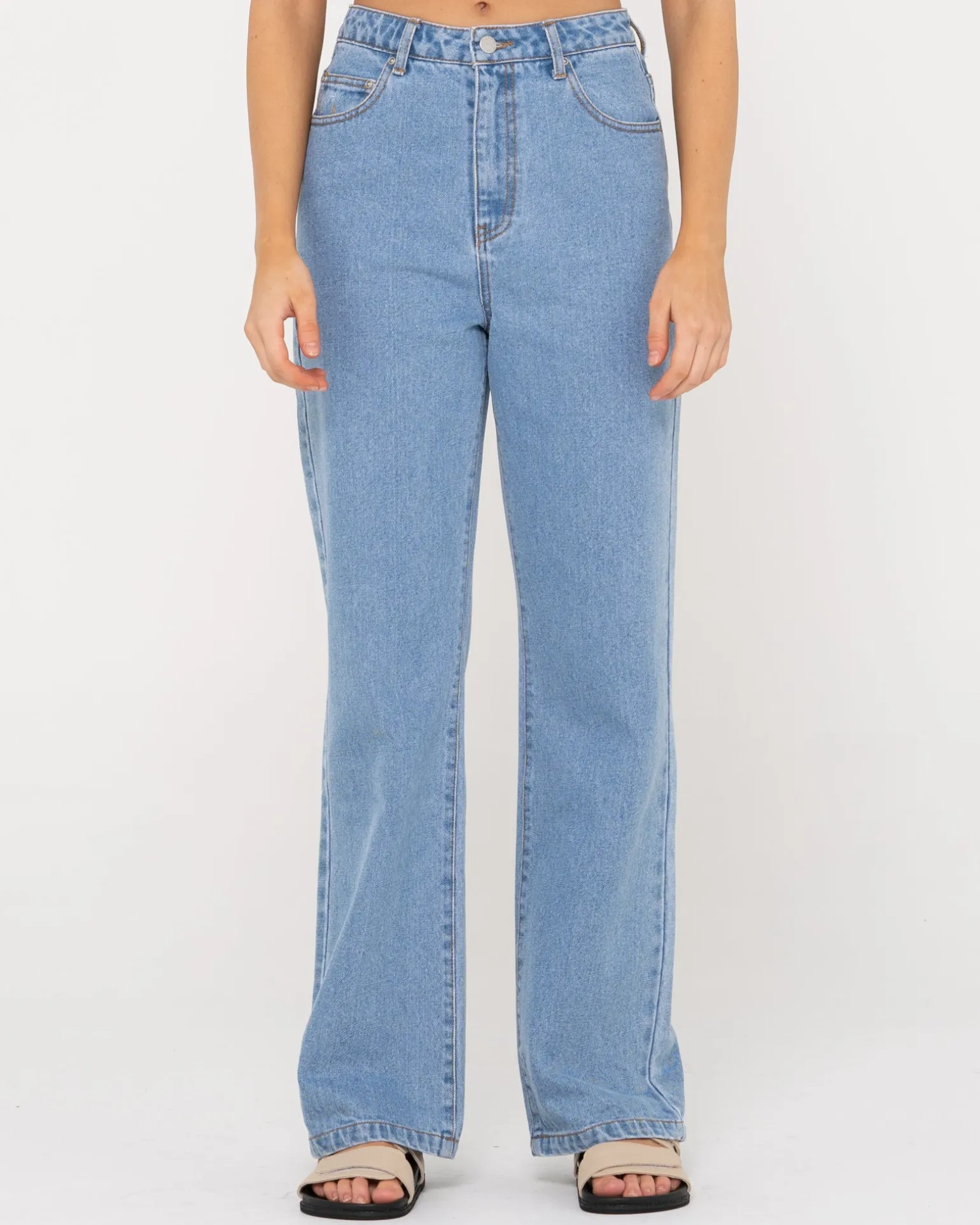 High Waisted Straight Jean | Rusty Cheap