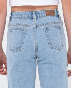 High Wide Straight Leg Jean Girls | Rusty Best Sale
