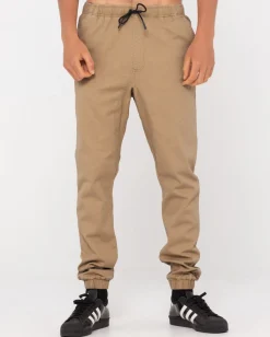 Hook Out Elastic Pant Boys | Rusty Online