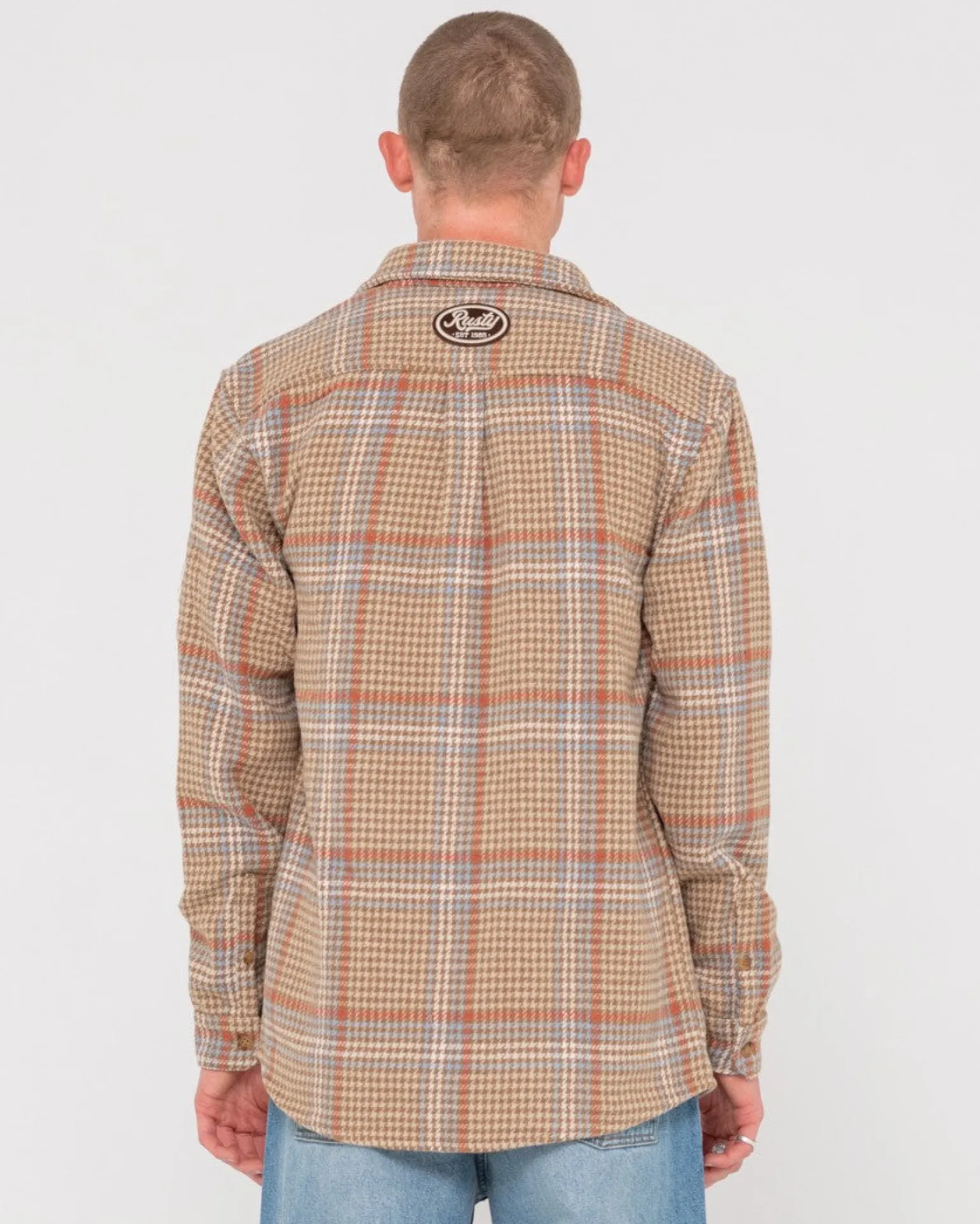 Houndstooth Overshirt | Rusty Store