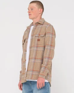 Houndstooth Overshirt | Rusty Store